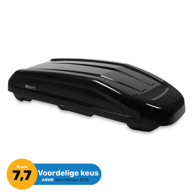 Modula dakkoffer Evo 470 liter - Hoogglans zwart