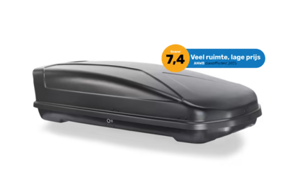 Farad dakkoffer Koral N20 480 liter - Mat zwart