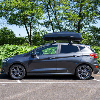 Modula Ciao 430 liter dakkoffer hoogglans zwart