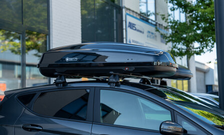 Modula Ciao 430 liter dakkoffer hoogglans zwart