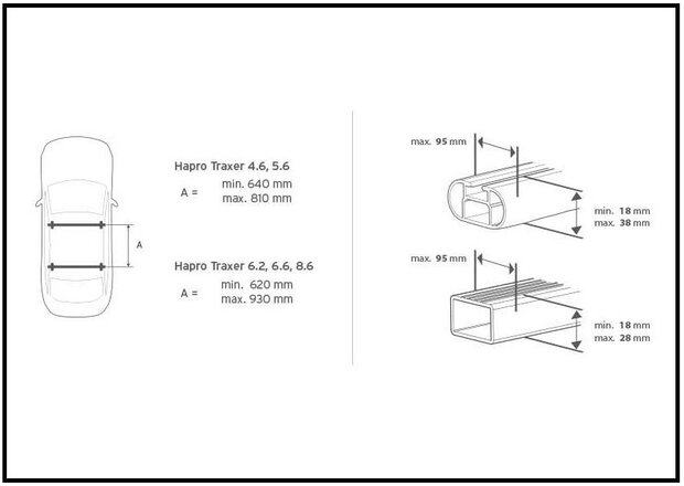 Hapro Traxer 6.6 Anthracite 410 liter