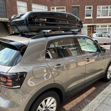 Modula dakkoffer Evo 470 liter - Hoogglans zwart