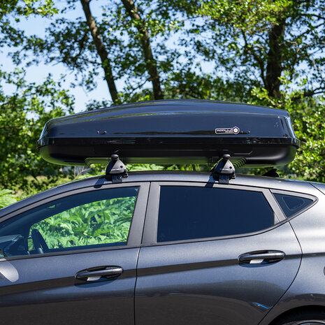 Modula Ciao 430 liter dakkoffer hoogglans zwart