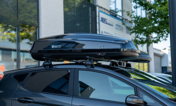 Modula Ciao 430 liter dakkoffer hoogglans zwart