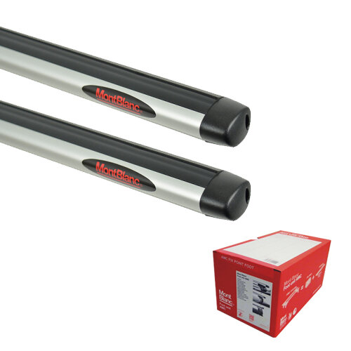 Dakdragers Fiat Idea (350) 5 deurs hatchback 2003 t/m 2012 - aluminium