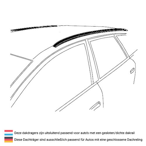 Dakdragers Peugeot 508 SW I Stationwagon 2011 t/m 2019 - aerobar