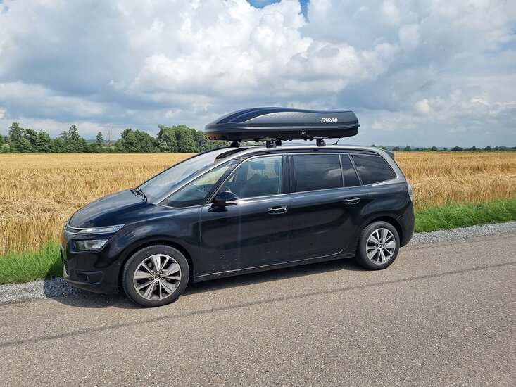 Dakkoffer Marlin N7 Zwart Mat Farad 680 liter