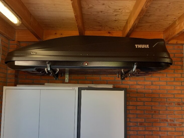 Nordrive dakkoffer muurbeugel - Liggend