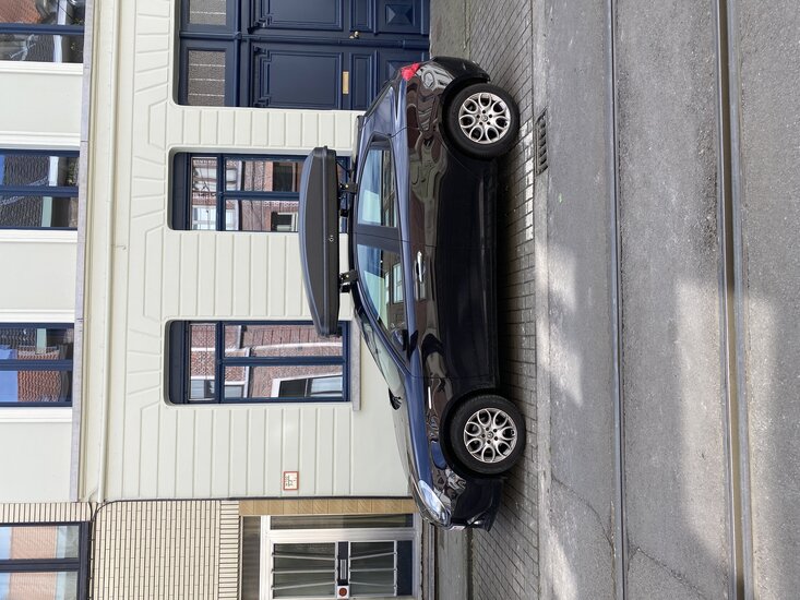 Farad dakkoffer Crub N18 430 liter - Mat zwart