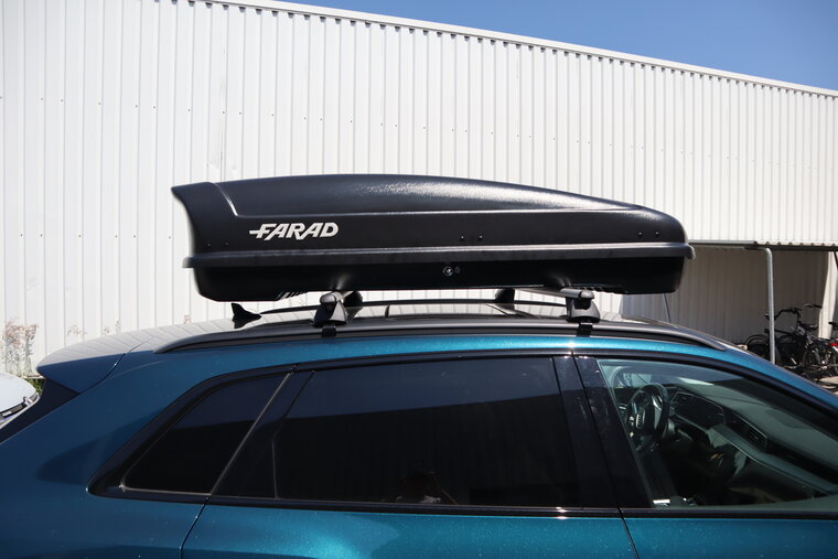 Farad dakkoffer Koral N20 480 liter - Mat zwart