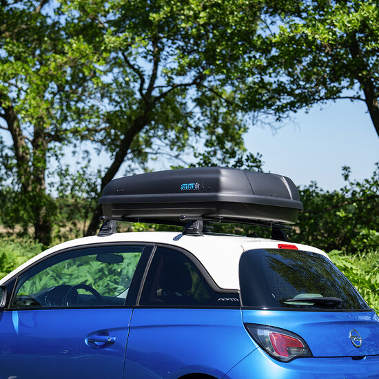 Dakkoffer PerfectFit 400 Liter + Dakdragers Renault Captur SUV vanaf 2019