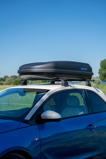 Dakkoffer PerfectFit 400 Liter + Dakdragers Audi A6 Avant (C6) Stationwagon 2004 t/m 2012