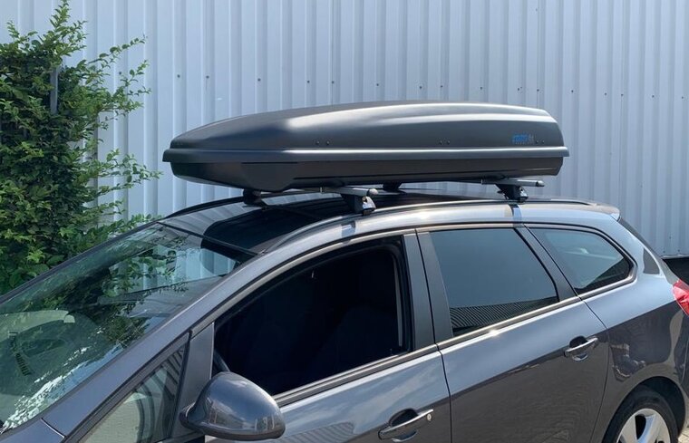 Dakkoffer 500 liter PerfectFit travelbox Mat zwart