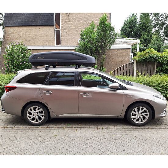 Modula dakkoffer Evo 470 liter - Mat zwart