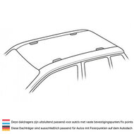 Dakdragers Ford Tourneo Connect Bestelwagen 2003 t/m 2013 - aluminium