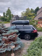 Dakkoffer Marlin N7 Zwart Mat Farad 680 liter