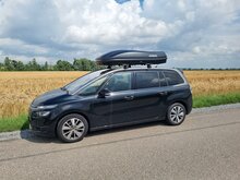 Dakkoffer Marlin N7 Zwart Mat Farad 680 liter