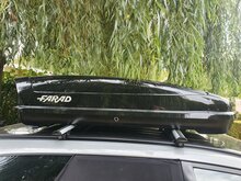 Farad dakkoffer Koral N20 480 liter - Hoogglans zwart