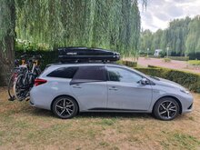 Farad dakkoffer Koral N20 480 liter - Hoogglans zwart