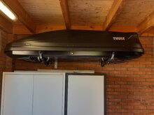 Nordrive dakkoffer muurbeugel - Liggend