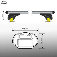 Dakdragers Omoda 9 vanaf 06/2025