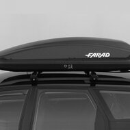 Farad dakkoffer Crub N18 430 liter - Mat zwart