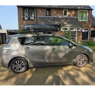 Farad dakkoffer Crub N18 430 liter - Mat zwart