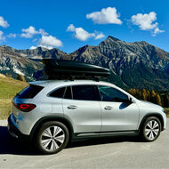 Farad dakkoffer Koral N20 480 liter - Mat zwart