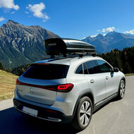 Farad dakkoffer Koral N20 480 liter - Mat zwart