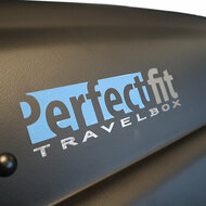 Dakkoffer 500 liter PerfectFit travelbox Mat zwart
