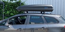 Dakkoffer 500 liter PerfectFit travelbox Mat zwart