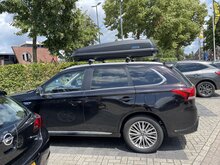 Dakkoffer 500 liter PerfectFit travelbox Mat zwart