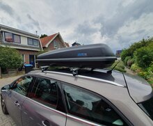 Dakkoffer 500 liter PerfectFit travelbox Mat zwart