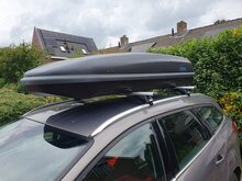 Dakkoffer 500 liter PerfectFit travelbox Mat zwart