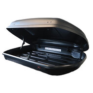 Dakkoffer 400 liter Perfect Fit travelbox Mat zwart