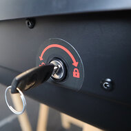 Dakkoffer 400 liter Perfect Fit travelbox Mat zwart