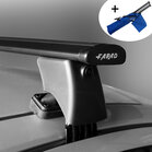 Dakdragers Subaru Trezia SUV vanaf 2011 - Wingbar zwart - inclusief dakdrager opbergtas Dakdragers Subaru Trezia SUV vanaf 2011 - Wingbar zwart - inclusief dakdrager opbergtas