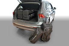 Kofferbak tassenset voor Volkswagen Tiguan II 2015-heden (hoge laadvloer) Carbags Kofferbak tassenset voor Volkswagen Tiguan II 2015-heden (hoge laadvloer) Carbags