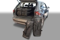 Kofferbak tassenset voor Volkswagen Tiguan II Allspace 2017-heden (7-zitter met 3e zitrij neergeklapt) Carbags Kofferbak tassenset voor Volkswagen Tiguan II Allspace 2017-heden (7-zitter met 3e zitrij neergeklapt) Carbags