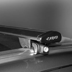 aluminium wingbar zwart Bmw X3 (G01) vanaf met gesloten dakrails - Farad